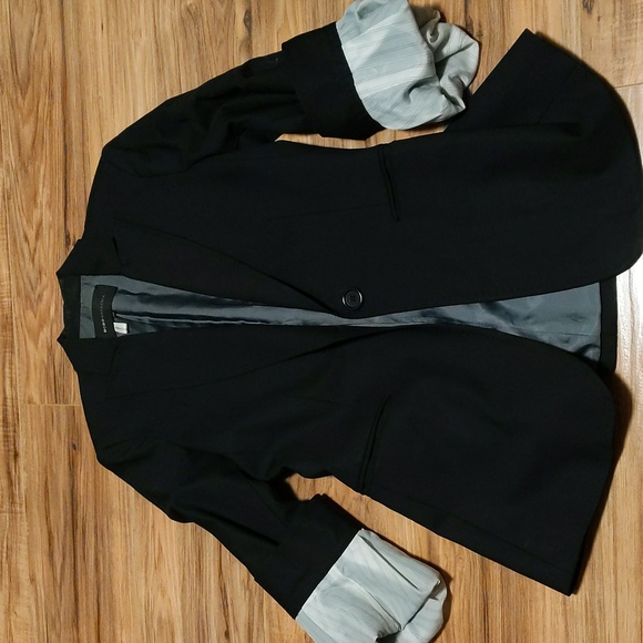 BCBGMaxAzria Blazer with Puff Sleeve - Picture 1 of 6